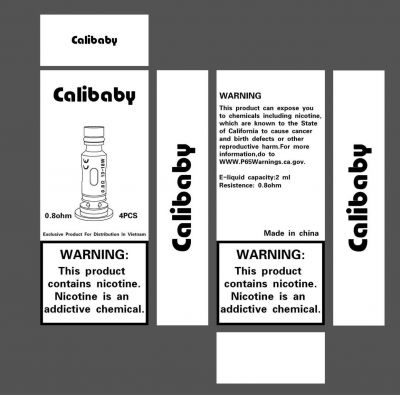 Calibaby Coil 0.8ohm ( Occ Thay Thế Calibaby ) ( 1 PCS )