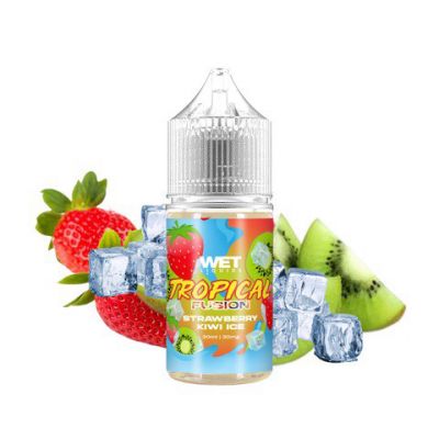 Tinh dầu Wet Liquids Strawberry Kiwi Ice (Dâu Kiwi Lạnh) Salt Nic